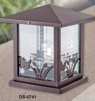 鐵藝造型戶外柱頭燈